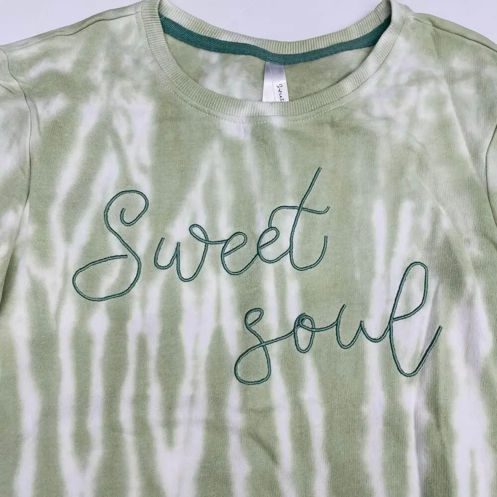 NWT Sweet Soul Size L (10-12) Mint Sweatshirt